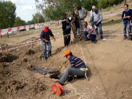 Yol yaparken fay hattı buldular!