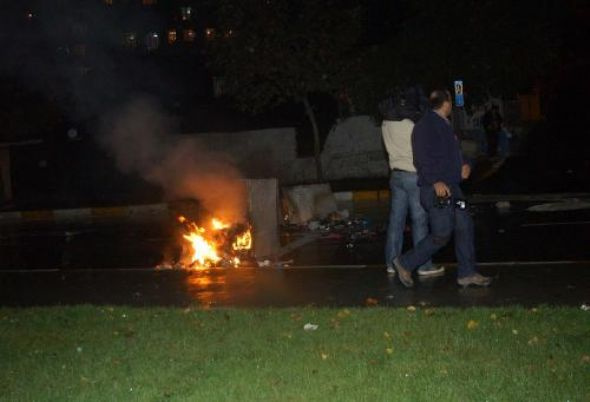 PKK yandaları İstanbul'u ateşe verdi