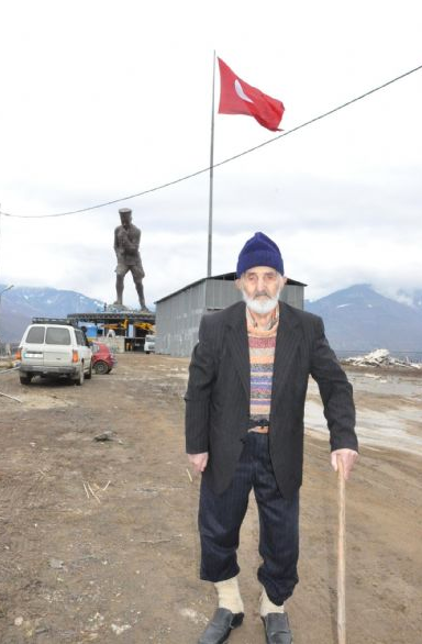 İşte Türkiye'nin en büyük Atatürk heykeli!