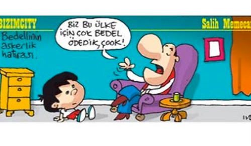 Karikatüristlerin gözünden bedelli askerlik