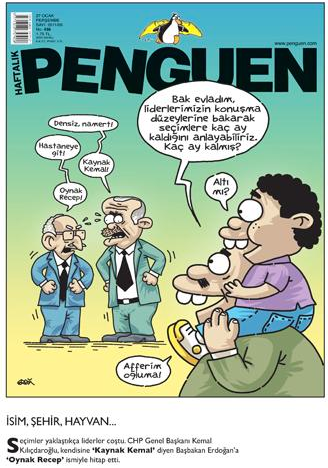 İşte 2011'e damga vuran karikatürler...