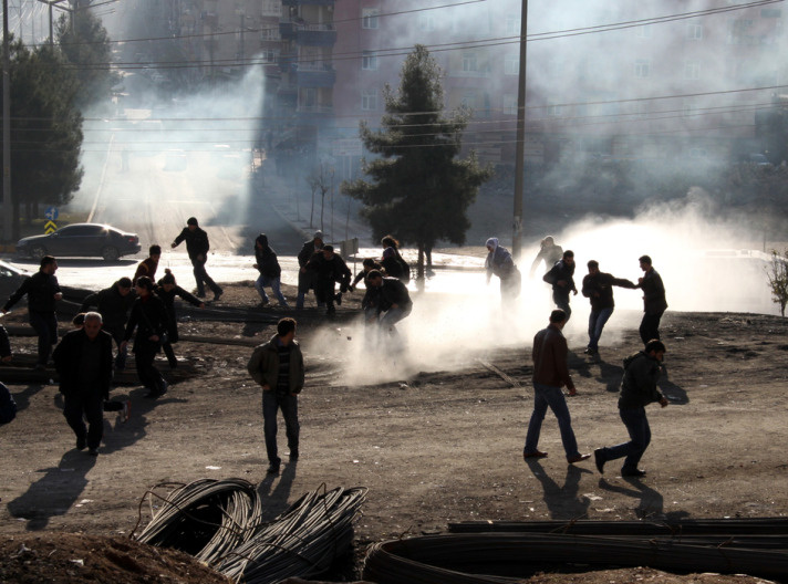 Irak sınırındaki ölümler protesto edildi