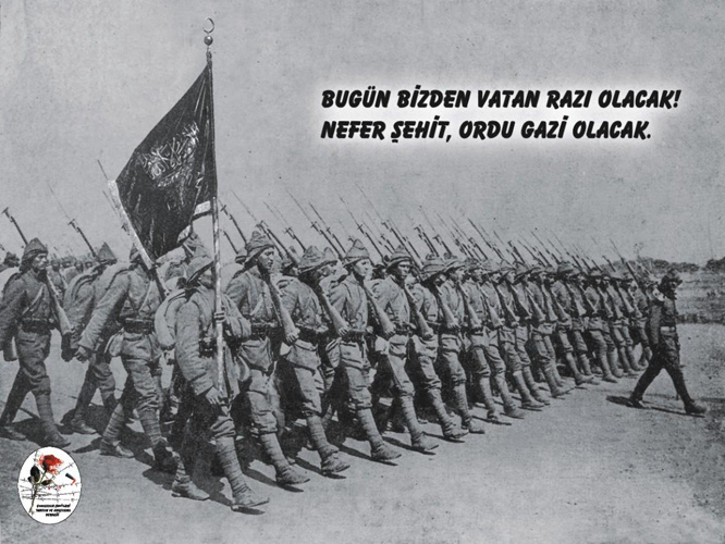 Kendi cenaze namazını kılan şehitler