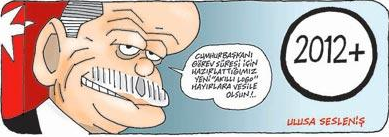 2012'nin ilk karikatürleri