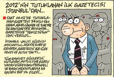 2012'nin ilk karikatürleri