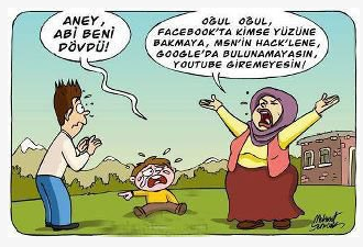 Kahkaha attıran karikatürler