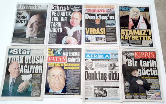Kıbrıs basını Denktaş için ne manşet attı?