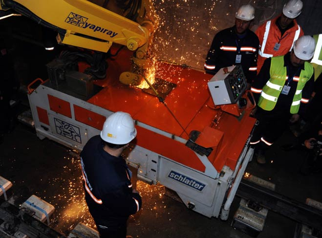 Başbakan Marmaray töreninde