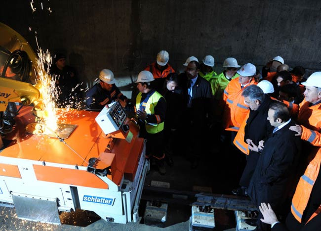 Başbakan Marmaray töreninde