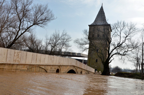 Edirne sular altında