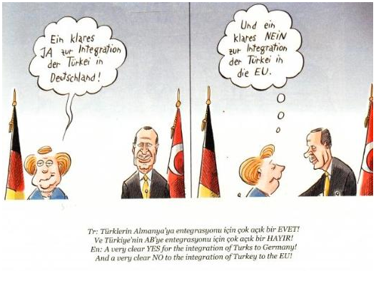 Alman karikatüristler Türkleri böyle gördü