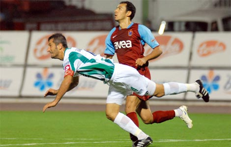 Gol düellosu Trabzon'un