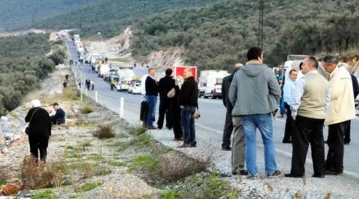 Eziyet gibi yol çalışması