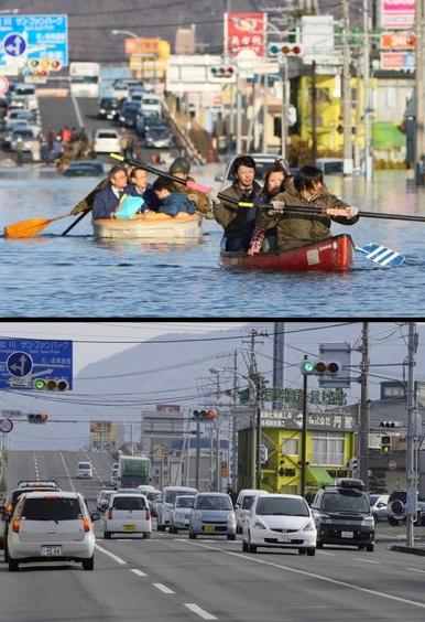 Japonya felaketi böyle yendi 