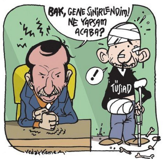 Bu karikatür Erdoğan'ı çıldırtır