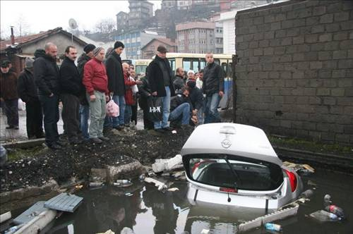 Yanlışlıkla geri vitese takınca...