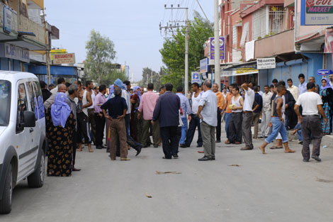 Taşlı sopalı aşiret kavgası