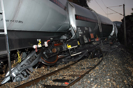 Bilecik'te İki yük treni çarpıştı!