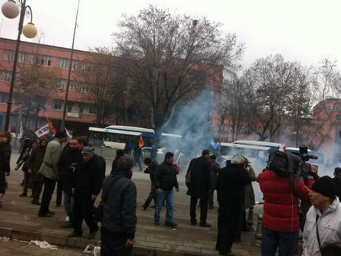 Ankara savaş alanına döndü