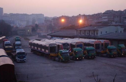 İşte Marmaray'ın ilk vagonları