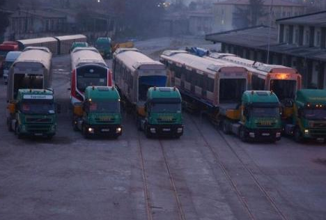 İşte Marmaray'ın ilk vagonları