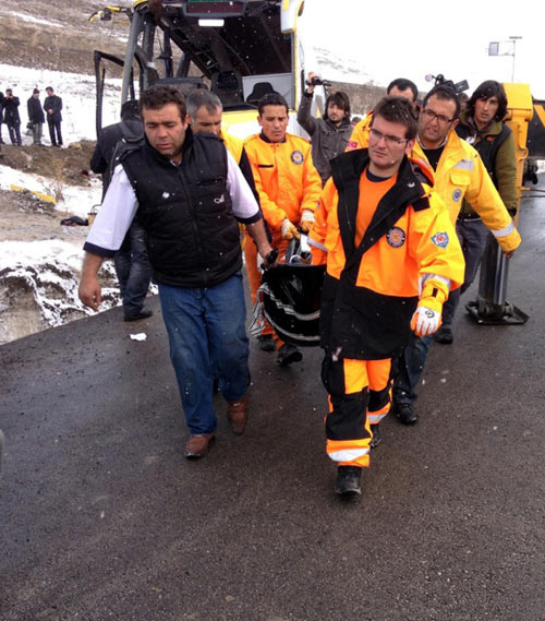 Erzurum'da korkunç kaza