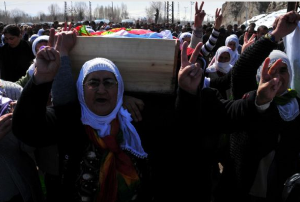 PKK'lı kadına haremlik-selamlık cenaze