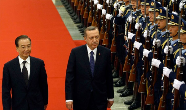 Erdoğan'ın Çin ziyaretinden kareler