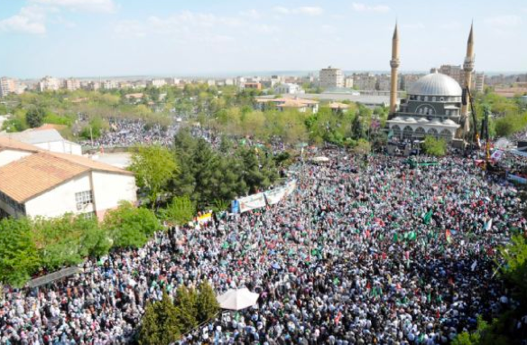 Diyarbakır böyle kalabalık görmedi!