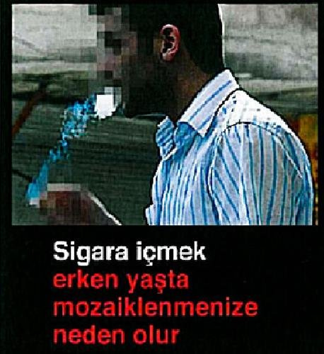 Sigarayı bıraktıran afişler!