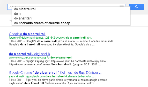Google'a bunu yazın bakın ne oluyor?