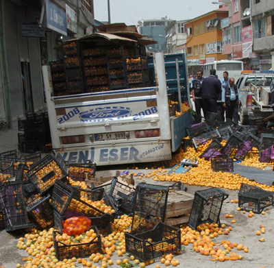 Seyyar satıcının gözü dönünce...