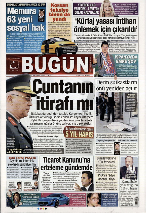 Günün en bomba gazete manşetleri