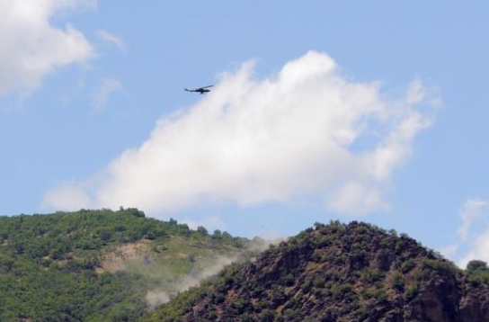 Tunceli'de teröristlerle sıcak temas!