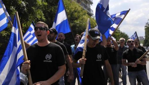 Selanik'te Bahçeli protestosu