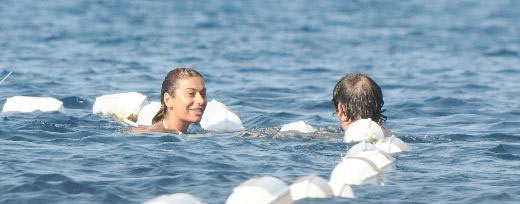 Türkeş'in Bodrum keyfi