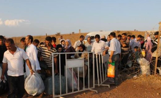 390 Suriyeli Türkiye'ye sığındı!