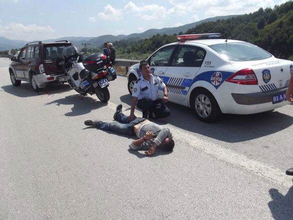 Polisin cipini çalınca