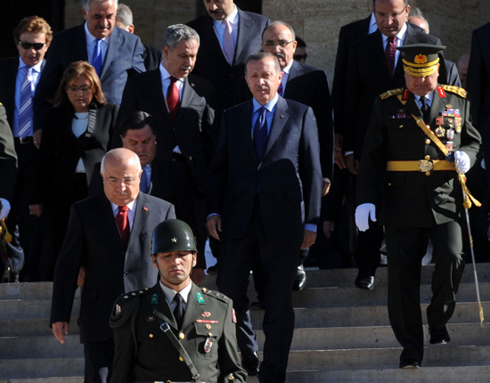 Anıtkabir'den tören izlenimleri 