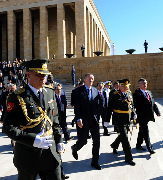 Anıtkabir'den tören izlenimleri 