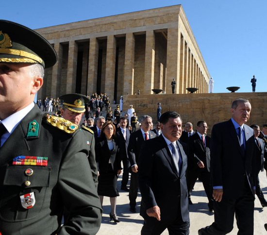 Anıtkabir'den tören izlenimleri 