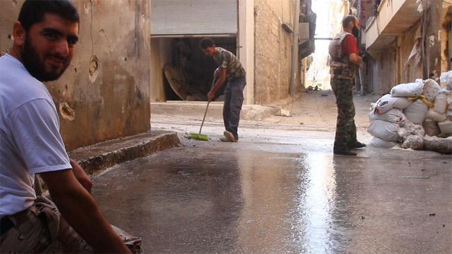 Halep'te kare kare ölüm anı