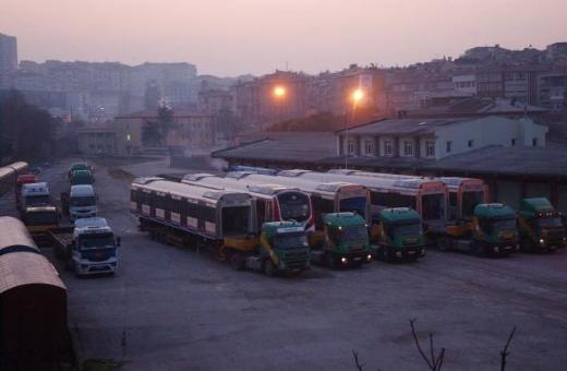 Marmaray'ın ilk vagonları geldi