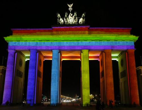 Berlin'in ışıklı festivali