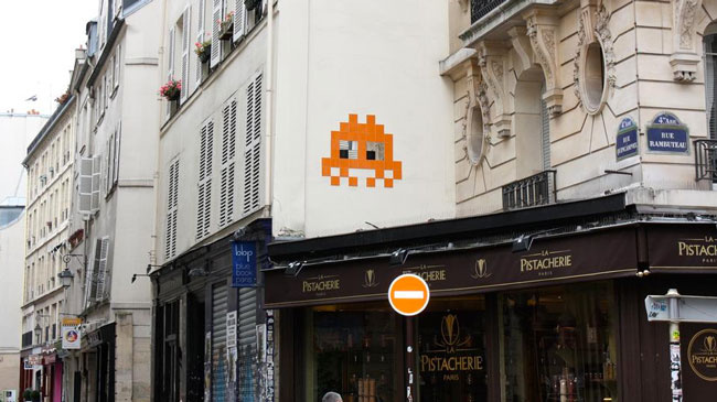 Paris'te sokak sanatı