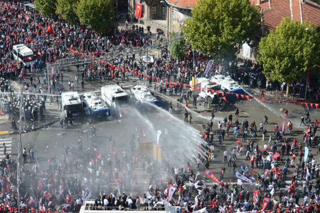 Ankara'da ortalık böyle karıştı