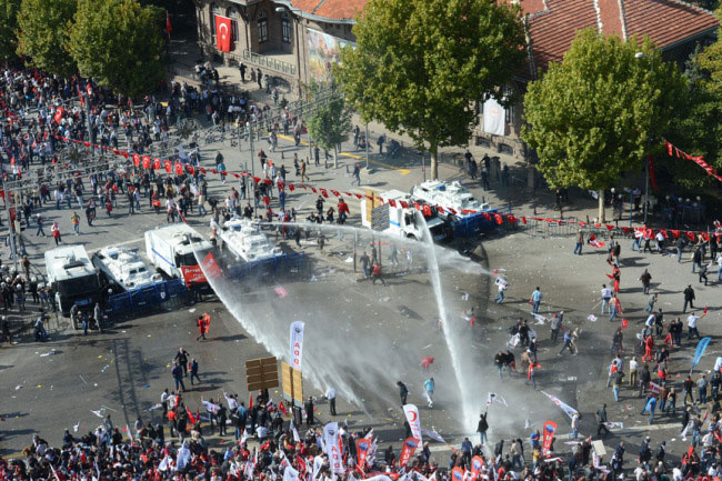 Ankara'da ortalık böyle karıştı