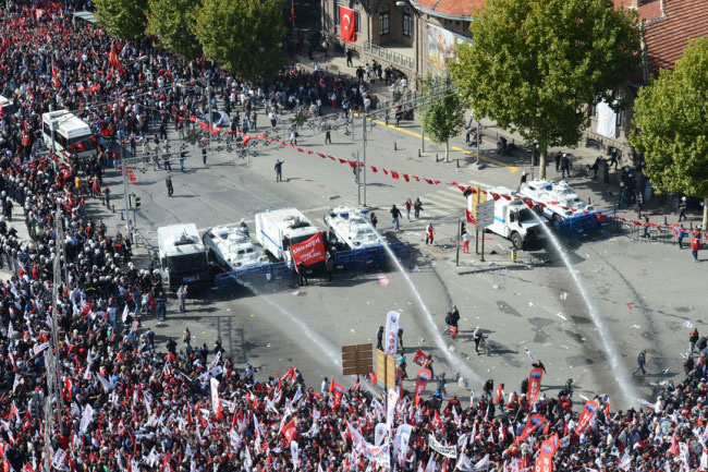 Ankara'da ortalık böyle karıştı