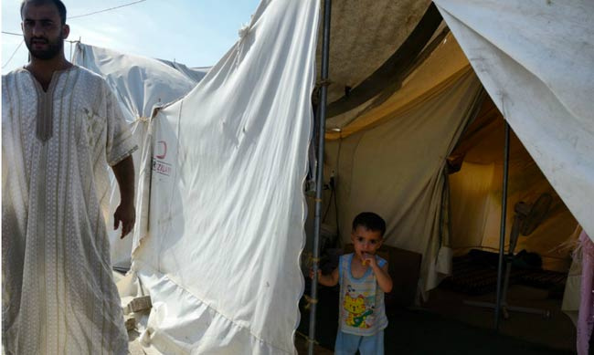 Suriye kamplarından fotoğraflar