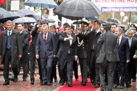 Abdullah Gül oraya ilk kez gitti!